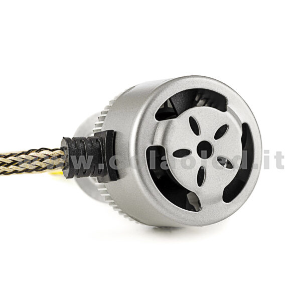 H1 15000LM 5800K KIT LED 12V CANBUS 2 LAMPADE BIANCO FREDDO 72W KIT LED COLAOLED CANBUS H1 - immagine 6