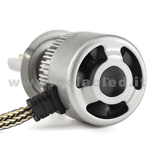 H7 15000LM 5800K KIT LED 12V CANBUS 2 LAMPADE BIANCO FREDDO 72W KIT LED COLAOLED CANBUS H7 - immagine 6