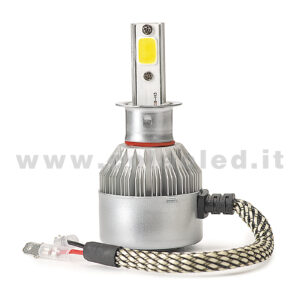 H3 7500LM KIT LED 1 LAMPADA 36W CON DIODI SCELTI KIT LED H3