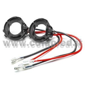 COPPIA ADATTATORI Golf 6 7 Scirocco Touran FISSAGGIO PORTALAMPADA KIT LAMPADE LED XENON