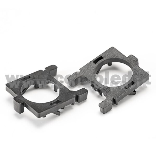 COPPIA ADATTATORI Ford Focus Fiesta FISSAGGIO PORTALAMPADA KIT LAMPADE LED XENON
