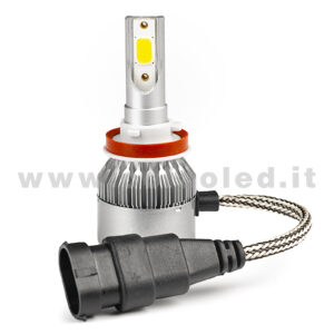 H9 3800LM KIT LED 1 LAMPADA 36W CON DIODI SCELTI KIT LED H9