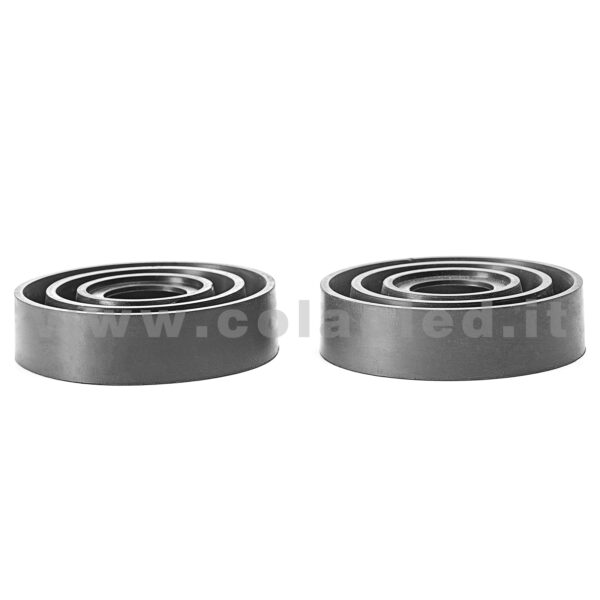 COPPIA TAMPONI FORATI DIAMETRI 55/70/80/90/95mm PROFONDITÀ 30mm - immagine 4