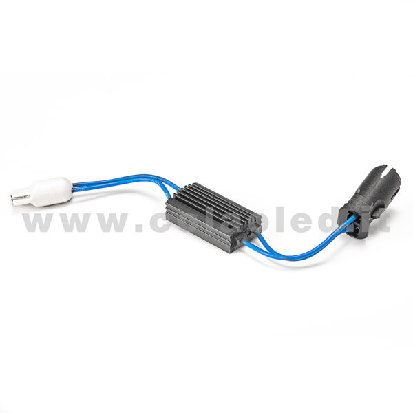 COPPIA RESISTENZE CANBUS T 10 W5W CANCELLA ERRORI - immagine 3