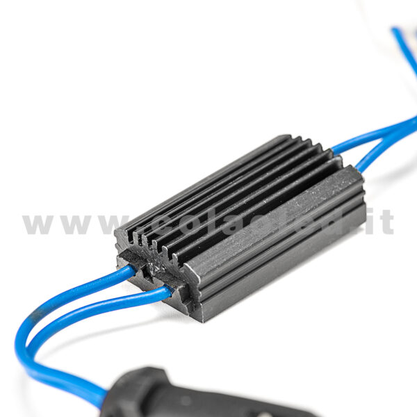 COPPIA RESISTENZE CANBUS T 10 W5W CANCELLA ERRORI - immagine 4