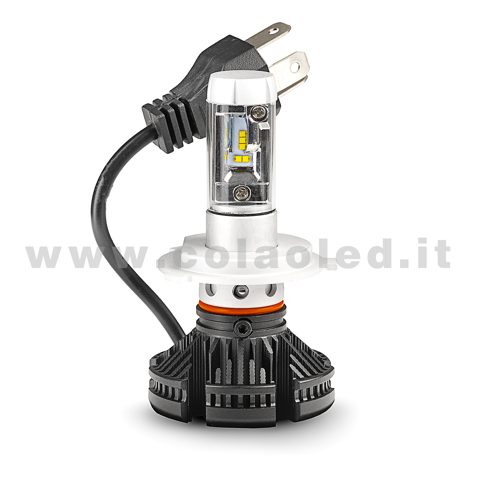H4 6000lm Kit Led 1 Lampada 50w Dissipazione Lamelle Led Cree Kit Led H4 Kit Led Xenon Alogeno Lampade Lampadine E Gadget H4 6000lm Kit Led 1 Lampada 50w Dissipazione Lamelle Led Cree Kit Led H4 Kit Led Xenon Alogeno Lampade Lampadine E Gadget