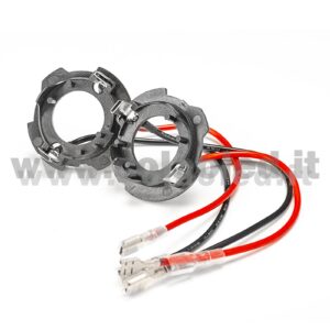 COPPIA ADATTATORI Golf 5 PORTALAMPADA KIT LAMPADE LED XENON