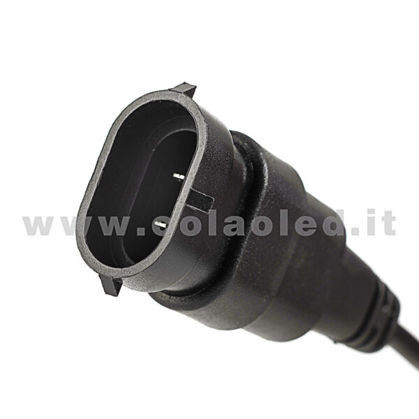 H9 6000LM KIT LED 1 LAMPADA 50W DISSIPAZIONE LAMELLE LED CREE KIT LED H9 - immagine 7
