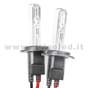 COPPIA LAMPADE XENON H7 HID 55W 6000K TECNOLOGIA XENON MAGGIORATO H7