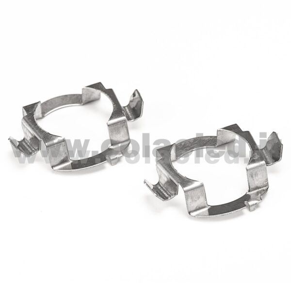 COPPIA ADATTATORI Audi A3 04 06 FISSAGGIO PORTALAMPADA KIT LAMPADE LED XENON