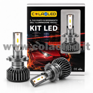 H7 20000LM 5800K KIT LED 12V CANBUS 2 LAMPADE BIANCO FREDDO 90W KIT LED COLAOLED CANBUS  H7
