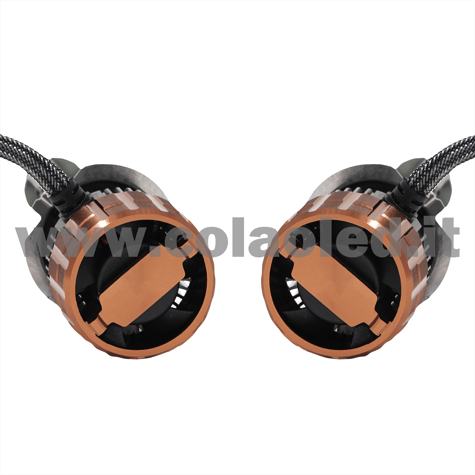 H7 24000LM 5800K KIT LED 12V CANBUS 2 LAMPADE BIANCO FREDDO 100W KIT LED COLAOLED CANBUS H7 - immagine 5