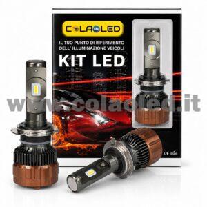 H7 24000LM 5800K KIT LED 12V CANBUS 2 LAMPADE BIANCO FREDDO 100W KIT LED COLAOLED CANBUS  H7