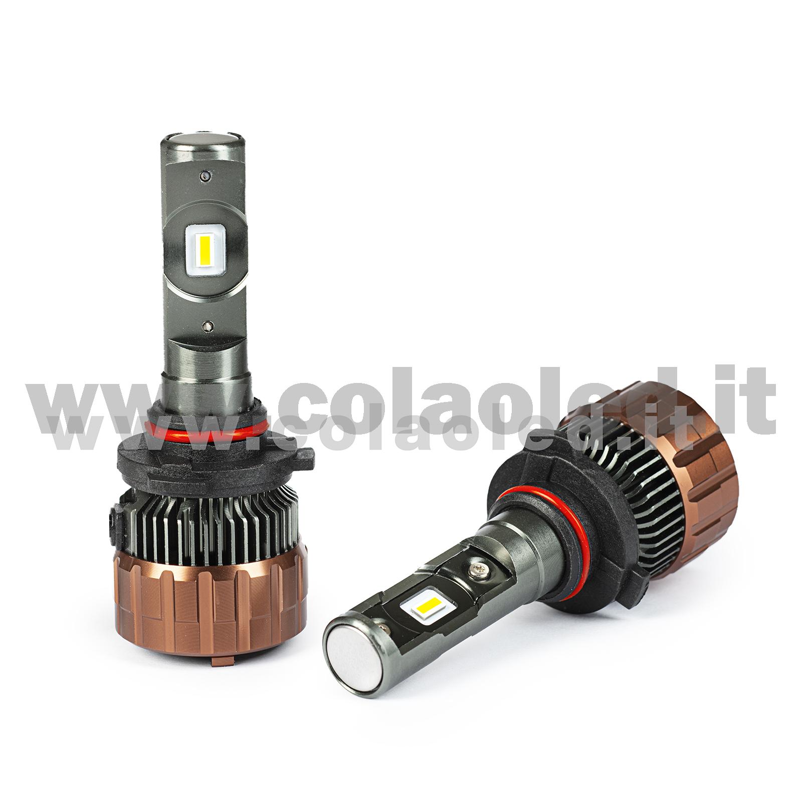 Hb4 9006 24000LM 5800K KIT LED 12V CANBUS 2 LAMPADE BIANCO FREDDO 100W KIT LED COLAOLED CANBUS 9006 Hb4
