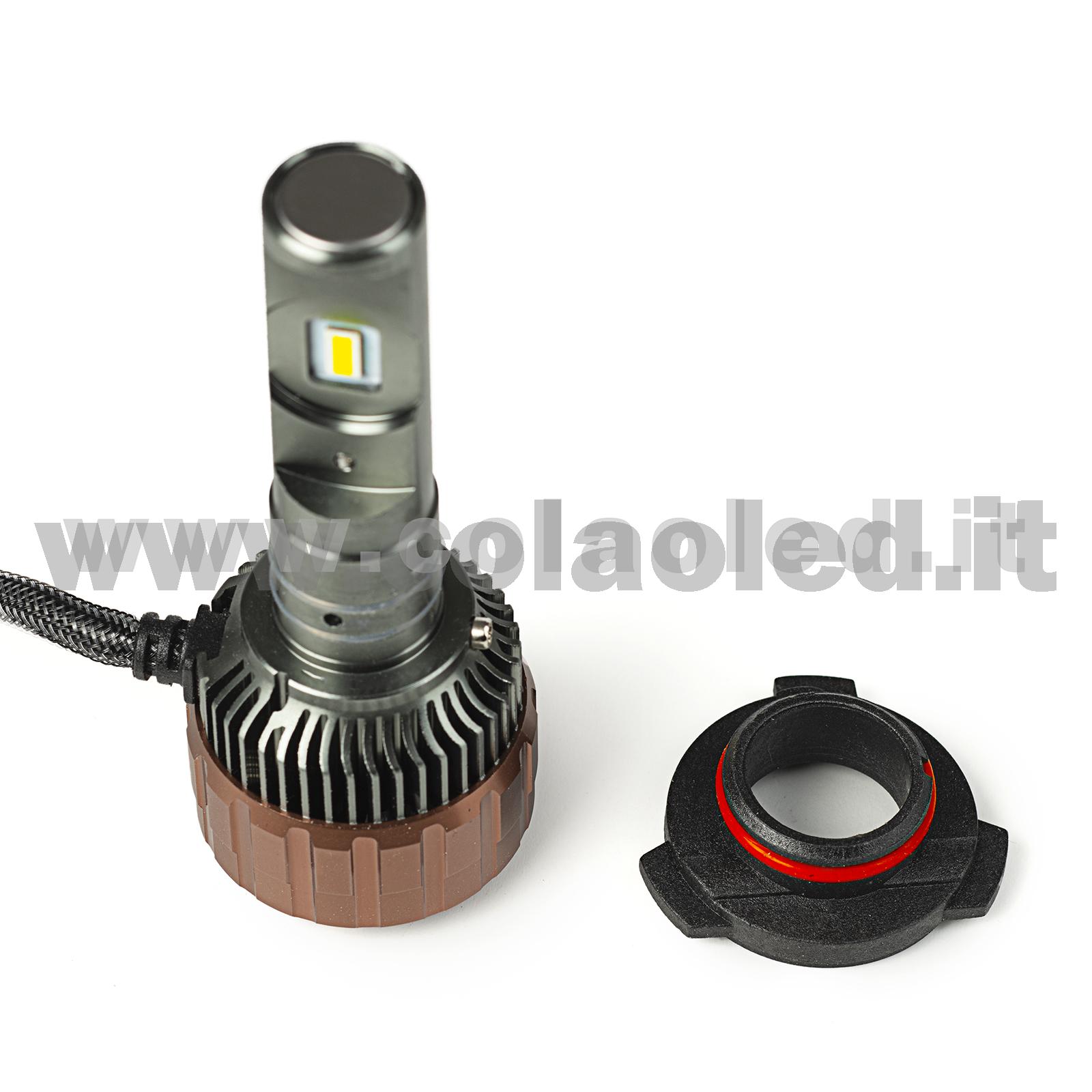 Hb3 9005 12000LM KIT LED 1 LAMPADA ULTRA PICCOLO 50W KIT LED COLAOLED PROGETTO MICRO POWER Hb3 - immagine 2