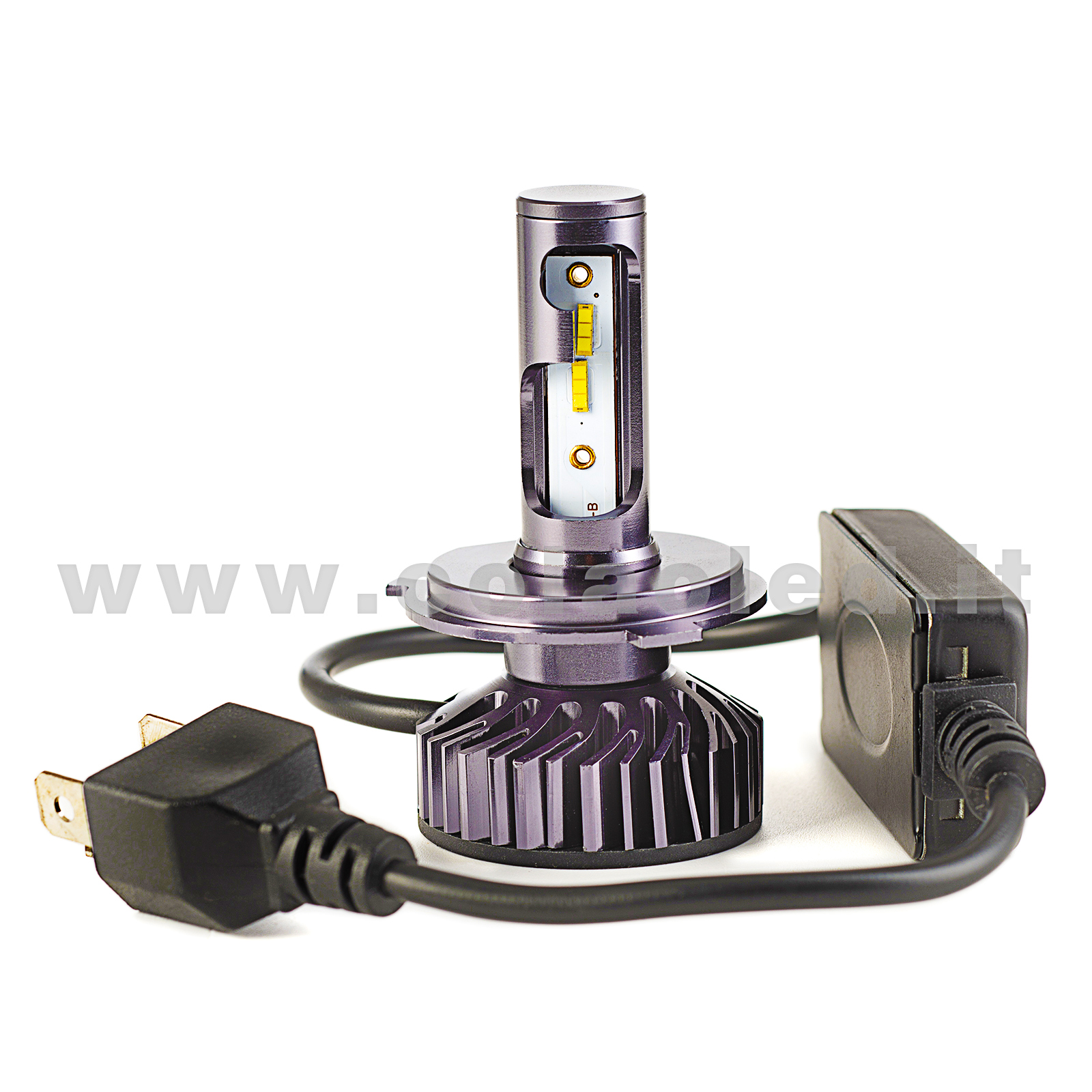 KIT LED H4 CANBUS 12V C/VENTILADOR