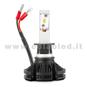 H1 6000LM  KIT LED 1 LAMPADA 50W DISSIPAZIONE LAMELLE LED CREE KIT LED H1