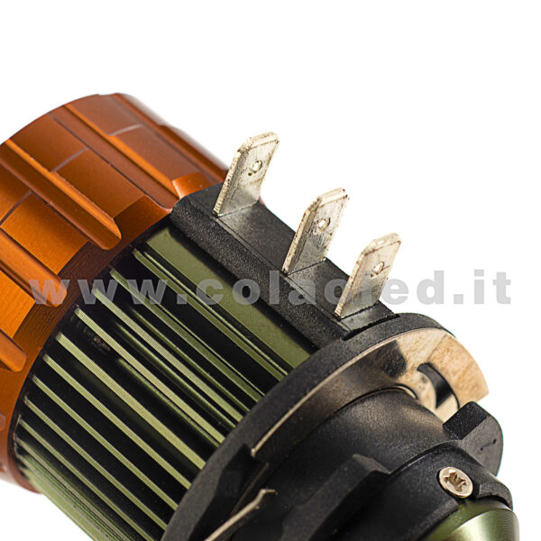 H15 12000LM KIT LED 1 LAMPADA ULTRA PICCOLO 50W KIT LED COLAOLED PROGETTO MICRO POWER H15 - immagine 8