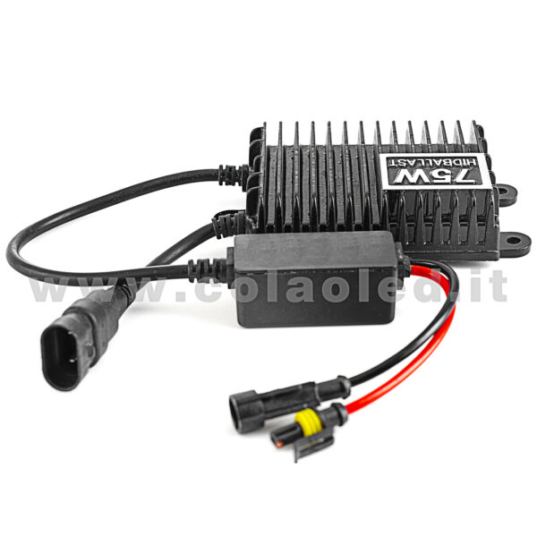 H7 KIT XENON 150W XENON AFTERMARKET KIT DIGITALE RAPIDO 6000K EXTRA HID XENON KIT 150W H7 - immagine 4