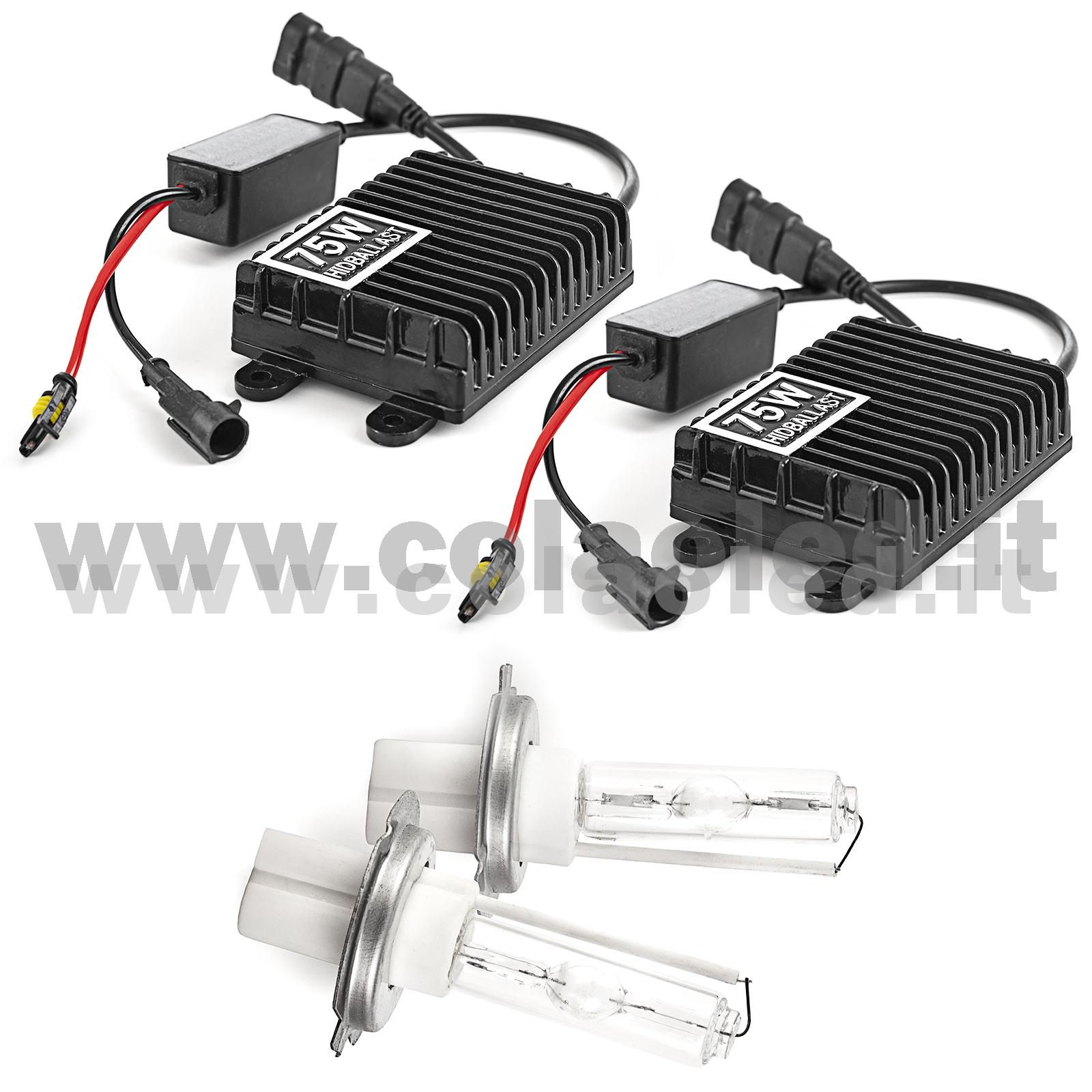 H7 KIT XENON 150W XENON AFTERMARKET KIT DIGITALE RAPIDO 6000K EXTRA HID XENON KIT 150W H7