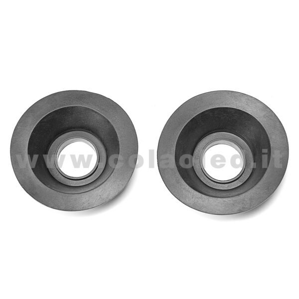 COPPIA TAMPONI FORATI DIAMETRI 73/65/70mm PROFONDITÀ 30mm - immagine 4