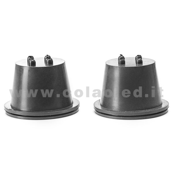 COPPIA TAMPONI CON FORI APRIBILI DIAMETRO 53mm PROFONDITÀ 55mm - immagine 4