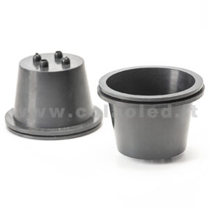 COPPIA TAMPONI CON FORI APRIBILI DIAMETRO 53mm PROFONDITÀ 55mm