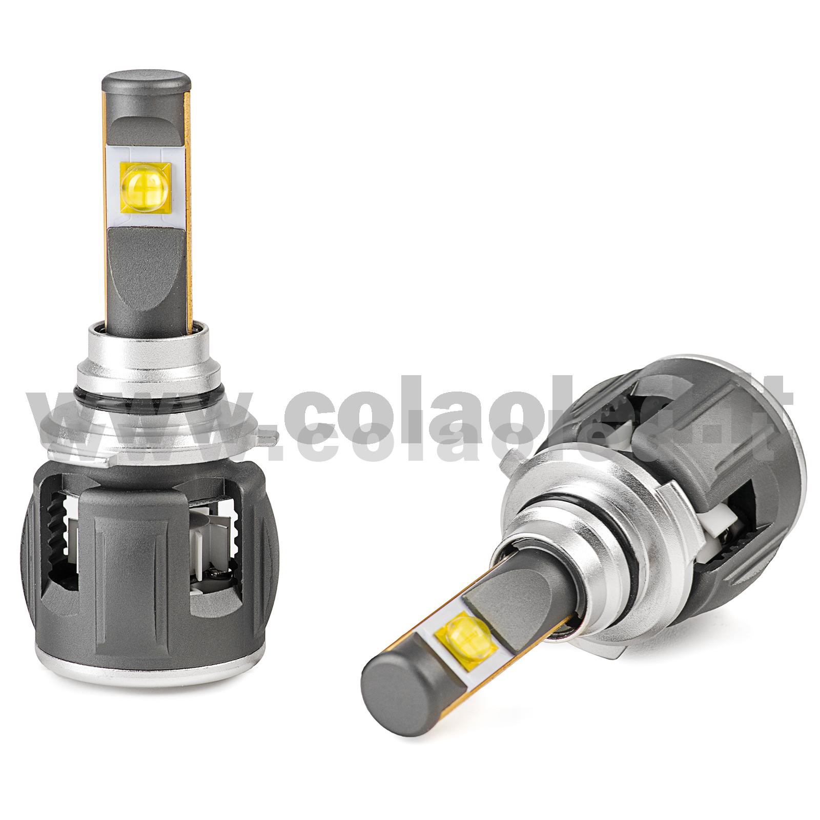 Hir2 9012 34000LM 5800K KIT LED 12V CANBUS 2 LAMPADE LED BIANCO FREDDO 160W KIT LED COLAOLED CANBUS 9012 Hir2