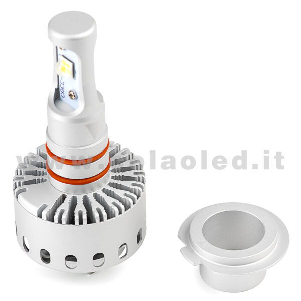 H7 8000LM KIT LED 1 LAMPADA CHIP CREE KIT LED ULTIMA TECNOLOGIA 40W H7 - immagine 4
