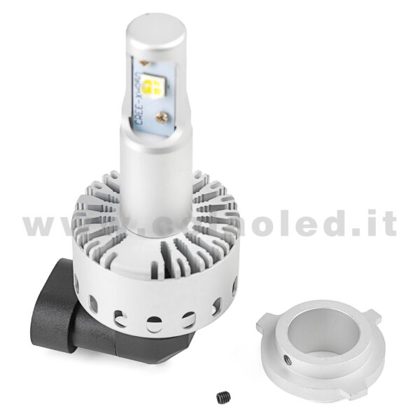 Hb3 9005 8000LM KIT LED 1 LAMPADA CHIP CREE KIT LED ULTIMA TECNOLOGIA 40W Hb3 - immagine 4