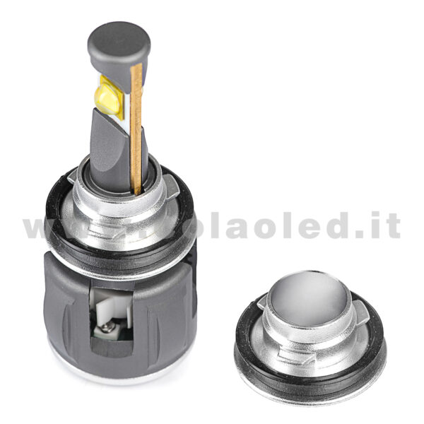 H11 34000LM 5800K KIT LED 12V CANBUS 2 LAMPADE LED BIANCO FREDDO 160W KIT LED COLAOLED CANBUS H11 - immagine 4