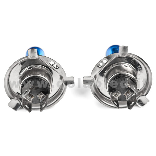 H4 2 LAMPADE ALOGENO BIANCO 12V 55W H4 - immagine 4