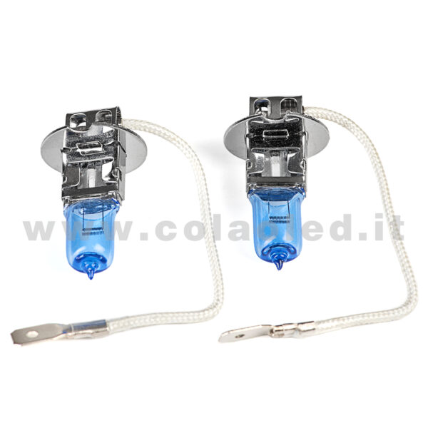 H3 2 LAMPADE ALOGENO BIANCO 12V 55W H3 - immagine 2