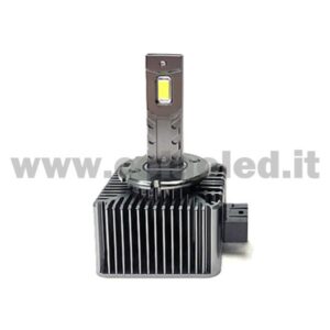 D1S 15000LM 5800K KIT LED CANBUS 1 LAMPADA LED 55W BIANCO LATTE COVERSIONE DA BIXENON XENON DI SERIE A LED PLUG AND PLAY DS1