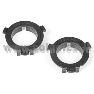 COPPIA ADATTATORI Hiunday Santa PORTALAMPADA KIT LAMPADE LED XENON