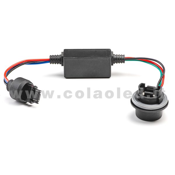 COPPIA RESISTENZE CANBUS T20 3157 CANCELLA ERRORI - immagine 3