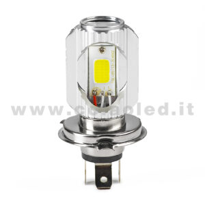 H4 1800LM KIT LED 1 LAMPADA 18W LED H4