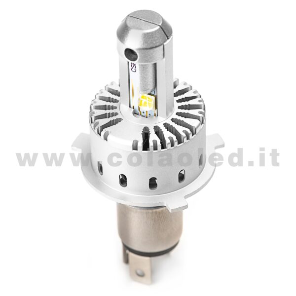 H4 8000LM KIT LED 1 LAMPADA CHIP CREE KIT LED ULTIMA TECNOLOGIA 40W H4 - immagine 3