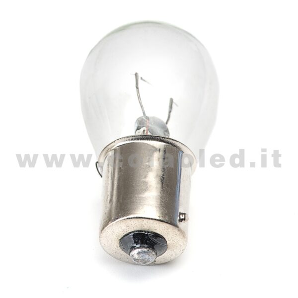 P21W 1 POLO 1156 1 LAMPADINA ALOGENO GIALLO BA15S - immagine 2