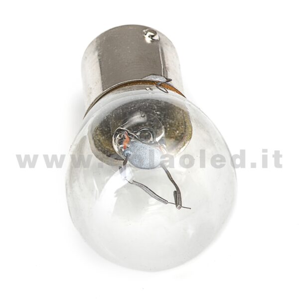 P21W 1 POLO 1156 1 LAMPADINA ALOGENO GIALLO BA15S - immagine 3