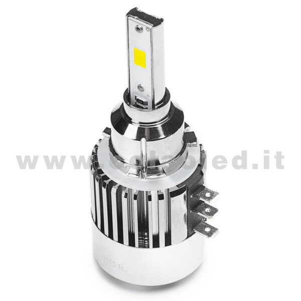 H15 CANBUS 6500LM KIT LED 1 LAMPADA 65W POWER H15 - immagine 3
