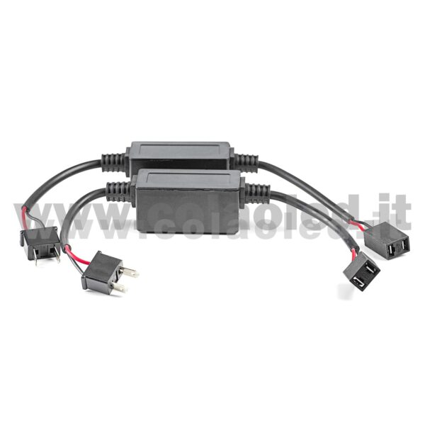 H7 2 RESISTENZE DECODER ANTI FLASH FARI CANBUS FILTRI LAMPEGGI ERRORI CANBUS H7