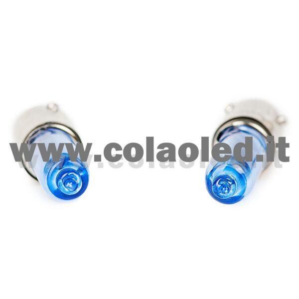 H21W 2 LAMPADINE ALOGENO SUPER BIANCO BAY9S - immagine 3