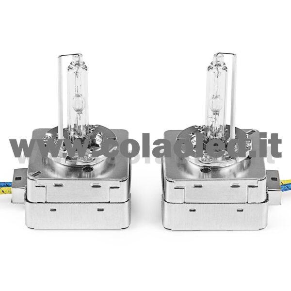 D5S XENON 6000K COPPIA LAMPADE MAGGIORATE + GAS DS5