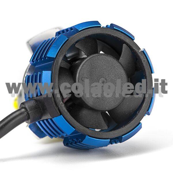 Hir2 9012 30000LM 5800K MONO LED KIT LED 12V CANBUS 2 LAMPADE LED BIANCO FREDDO 120W KIT LED COLAOLED CANBUS MONOLED Hir2 9012 - immagine 5
