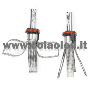 H15 20000LM 5800K KIT LED 12V CANBUS 2 LAMPADE POSIZIONI ABBAGLIANTI BIANCO FREDDO 100W KIT LED RAFFREDDAMENTO TRECCIA DOPPIA FUNZIONE COLAOLED CANBUS Plug and play H15