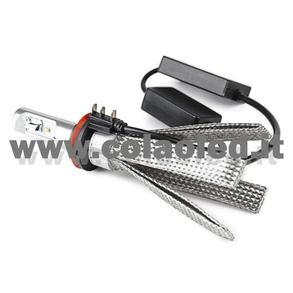 H15 20000LM 5800K KIT LED 12V CANBUS 2 LAMPADE POSIZIONI ABBAGLIANTI BIANCO FREDDO 100W KIT LED RAFFREDDAMENTO TRECCIA DOPPIA FUNZIONE COLAOLED CANBUS Plug and play H15 - immagine 2