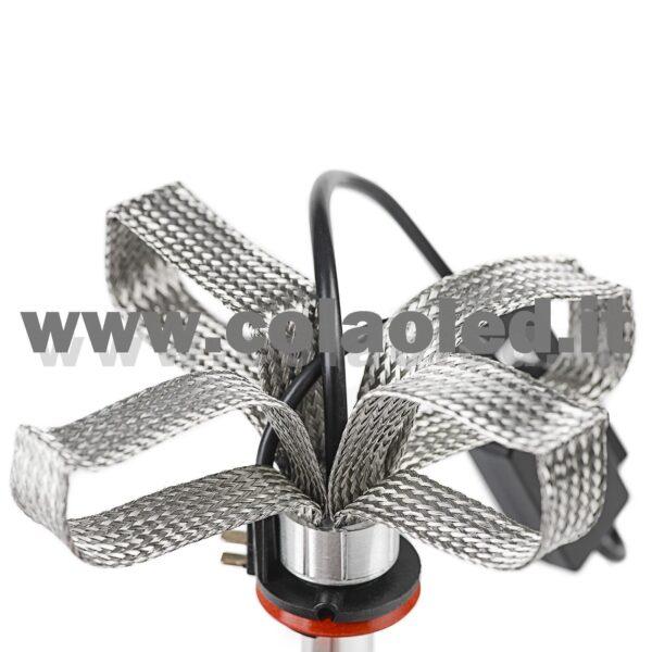 H15 20000LM 5800K KIT LED 12V CANBUS 2 LAMPADE POSIZIONI ABBAGLIANTI BIANCO FREDDO 100W KIT LED RAFFREDDAMENTO TRECCIA DOPPIA FUNZIONE COLAOLED CANBUS Plug and play H15 - immagine 4