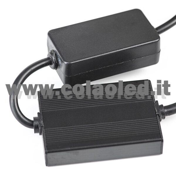 H15 20000LM 5800K KIT LED 12V CANBUS 2 LAMPADE POSIZIONI ABBAGLIANTI BIANCO FREDDO 100W KIT LED RAFFREDDAMENTO TRECCIA DOPPIA FUNZIONE COLAOLED CANBUS Plug and play H15 - immagine 5