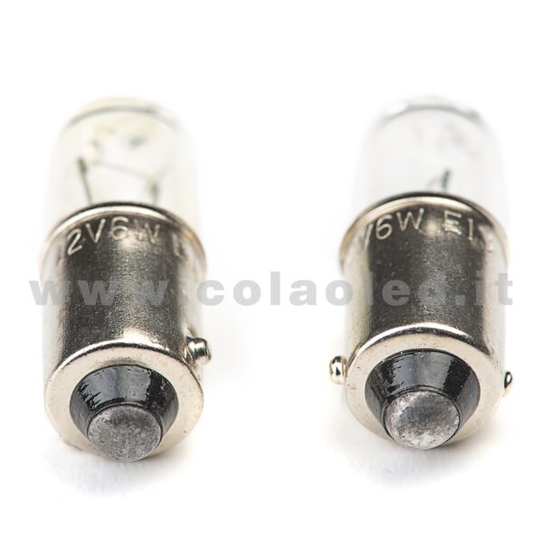 T4W 2 LAMPADINE ALOGENO GIALLO BA9S - immagine 4